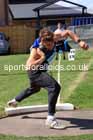 Decathlon shot putt, 2025 EAP International Combined Events, Hexham, Northumberland.  Photo: David T. Hewitson/Sports for All Pics